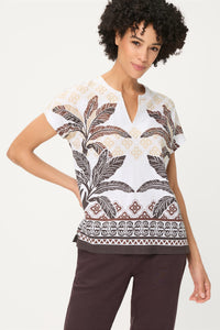 Panneaux Print T-Shirt