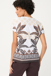 Panneaux Print T-Shirt