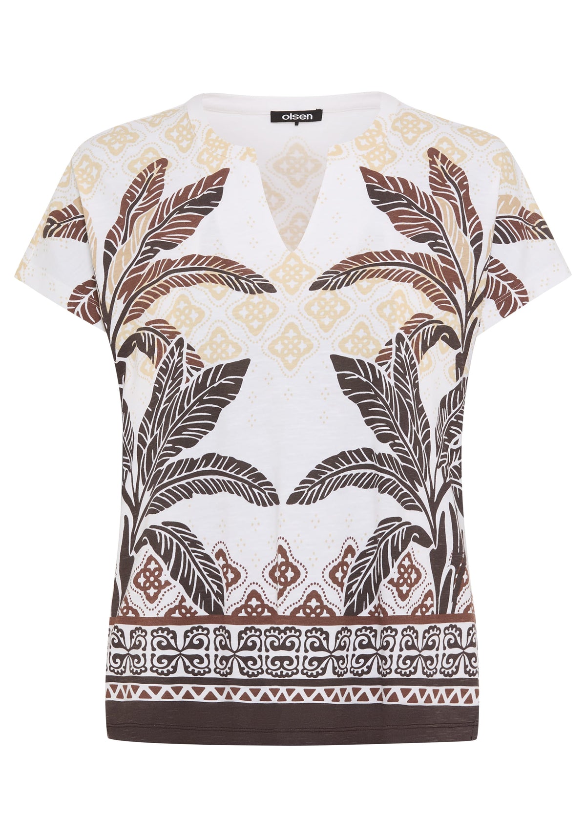 Panneaux Print T-Shirt