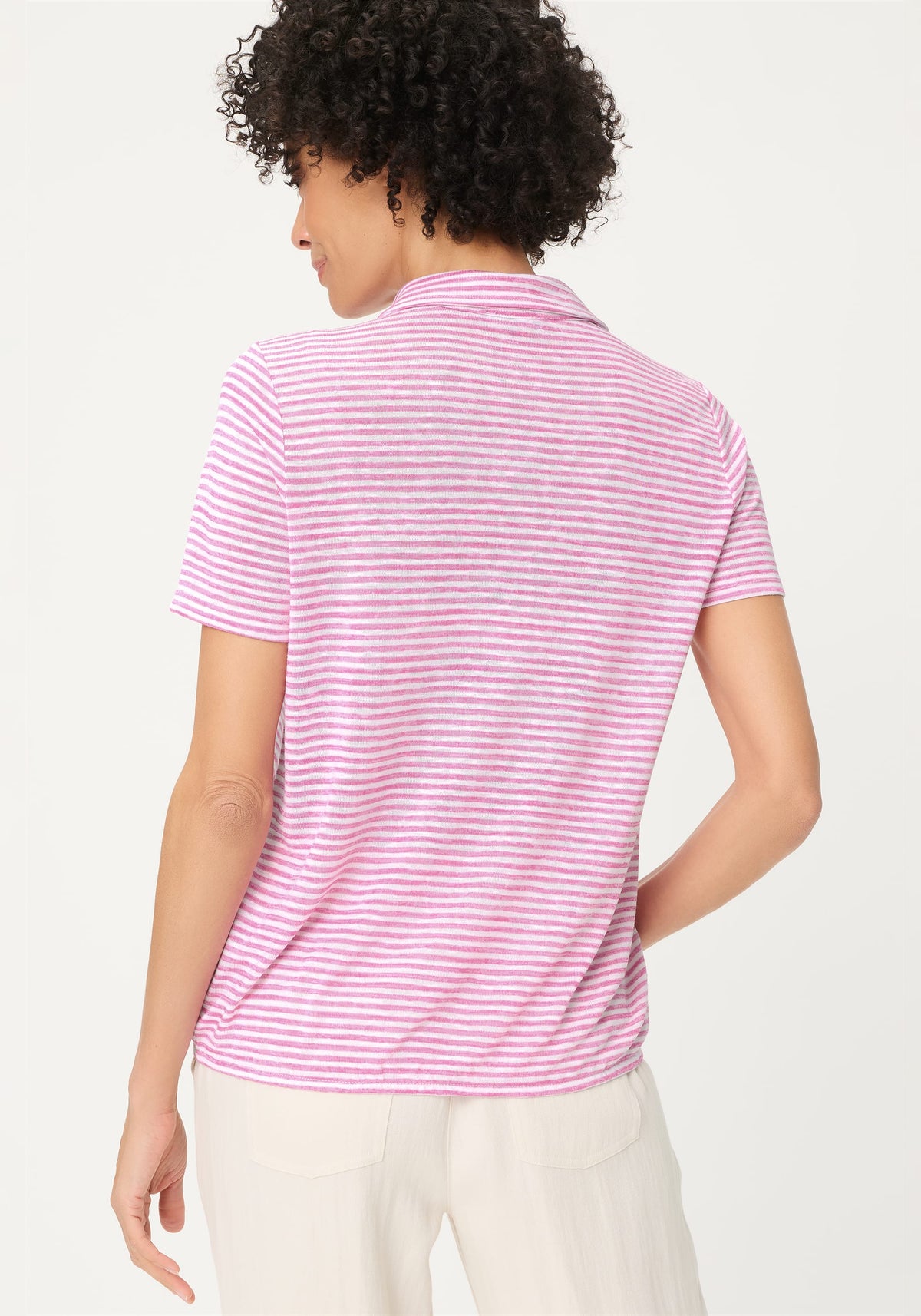 Stripe Polo Shirt