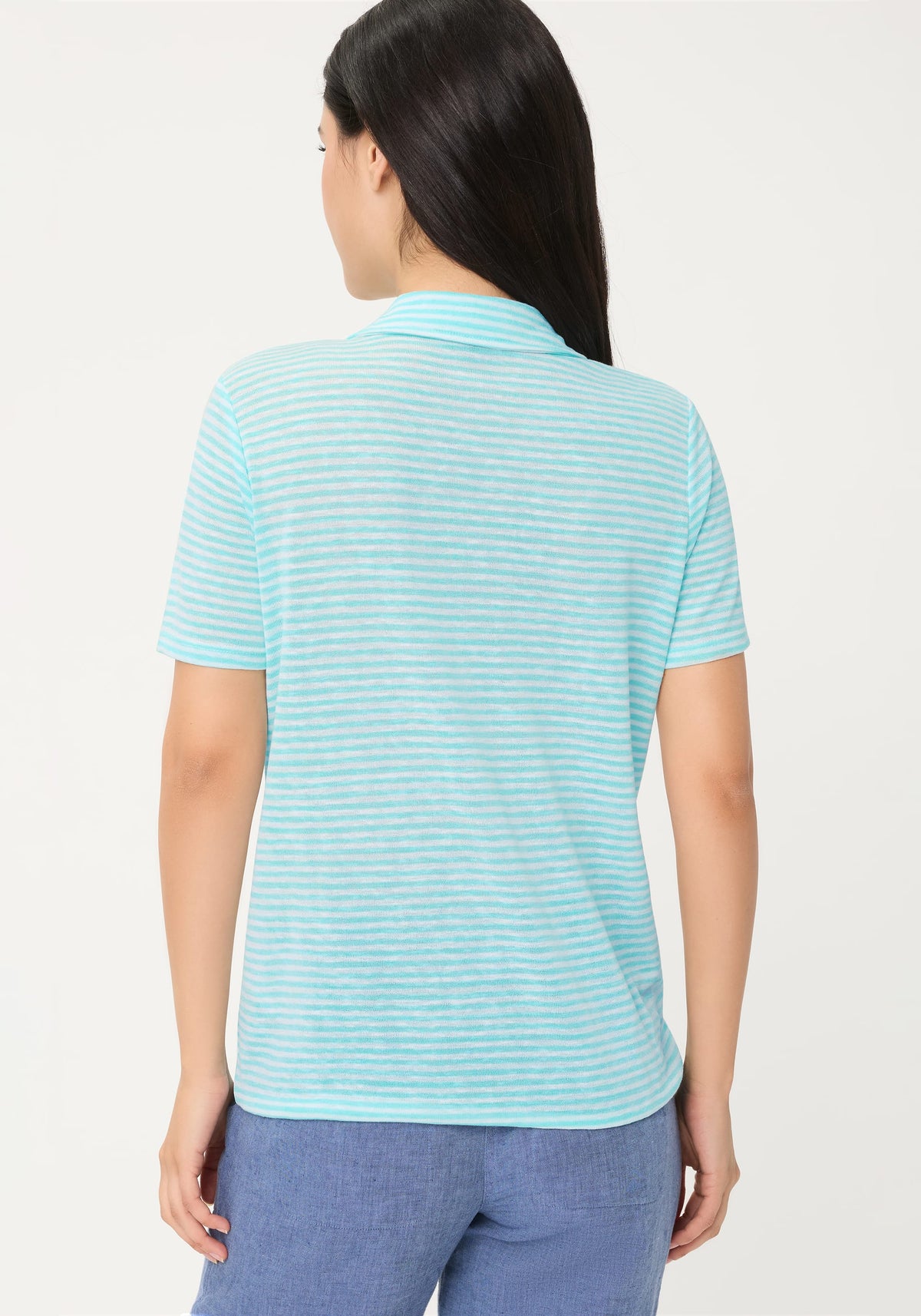 Stripe Polo Shirt