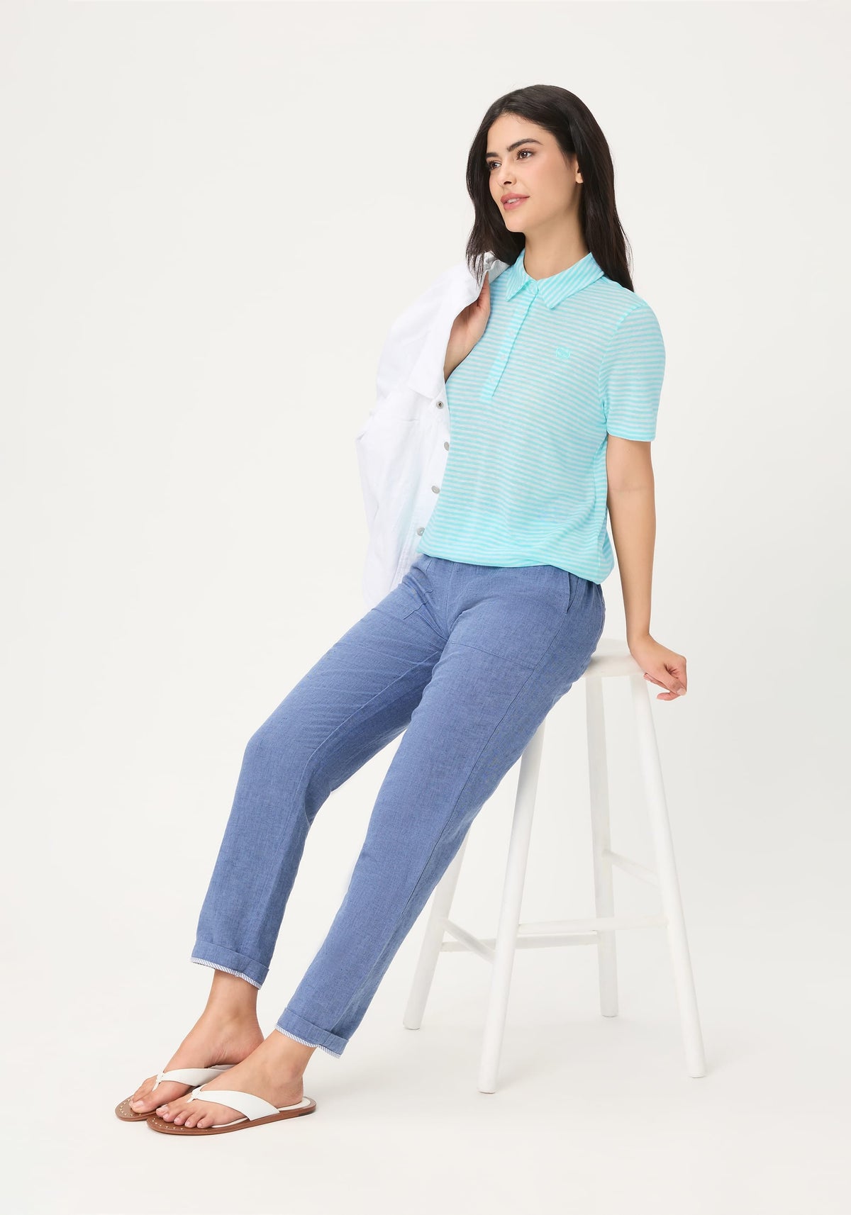 Stripe Polo Shirt