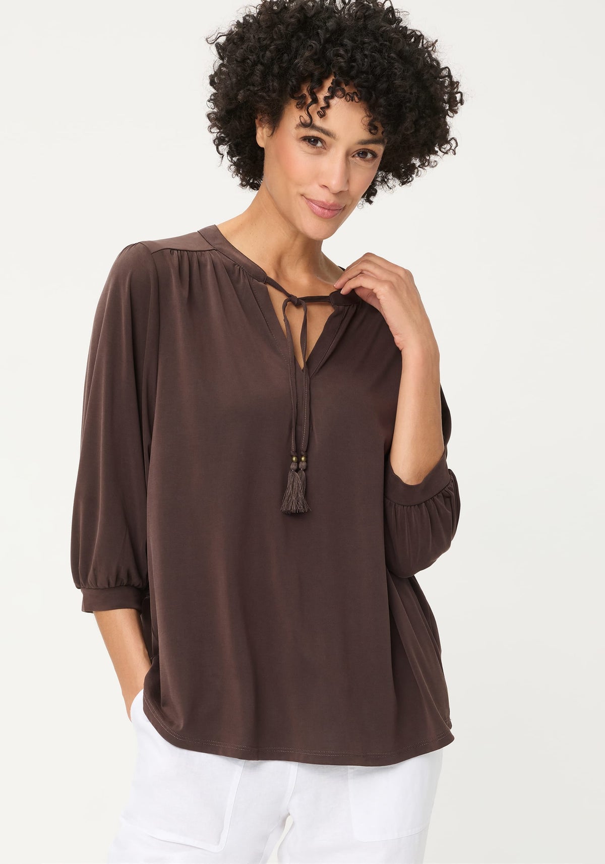 Solid Tunic T-Shirt