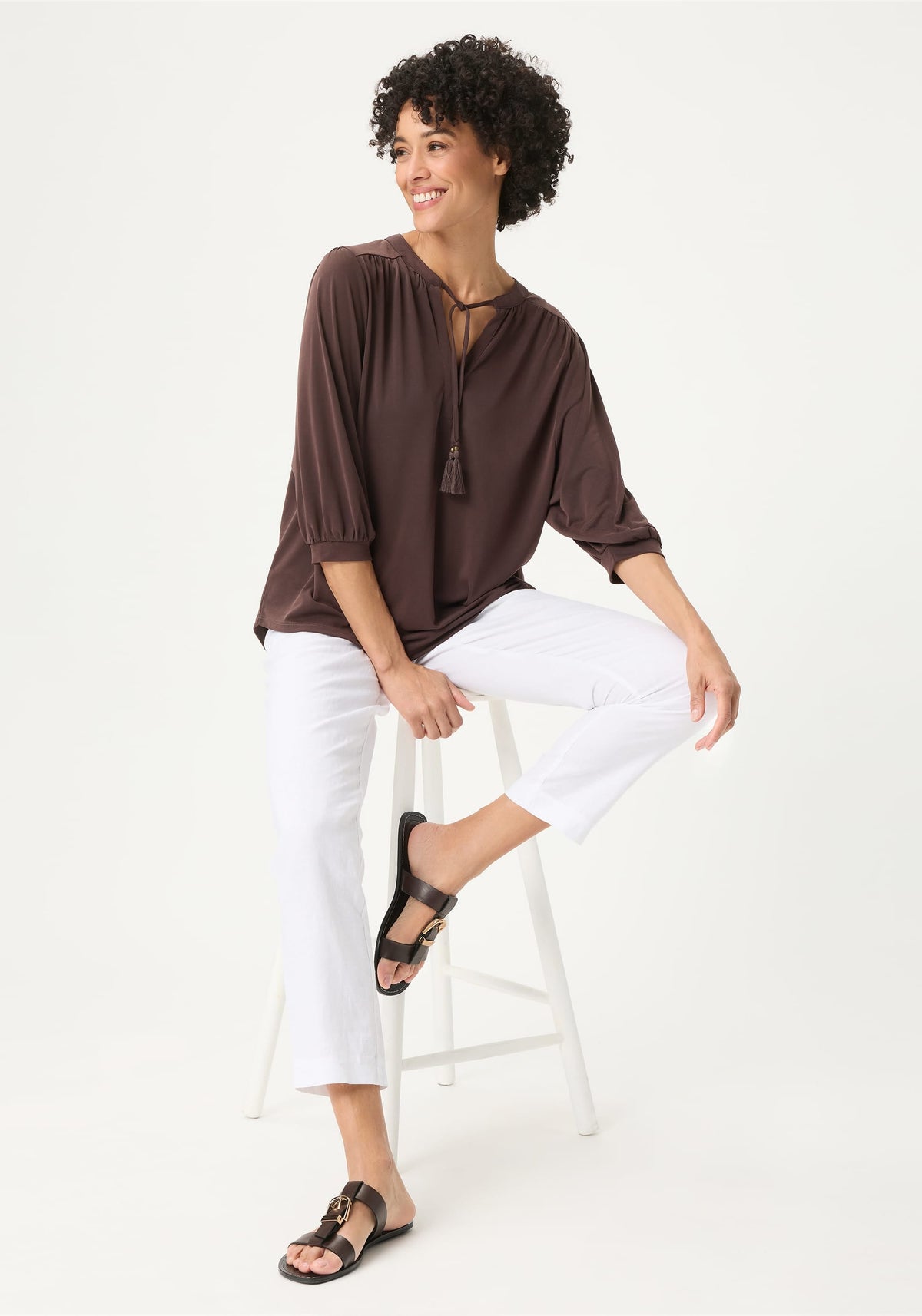 Solid Tunic T-Shirt