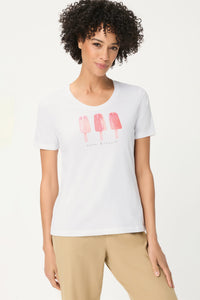 Ice Pop Print T-Shirt