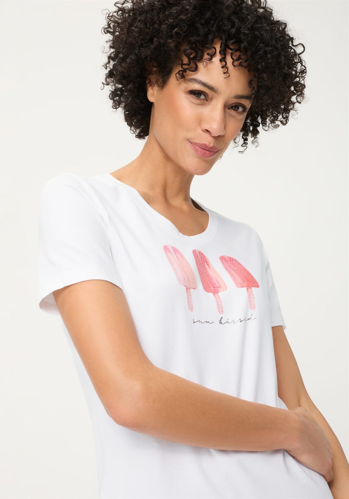 Ice Pop Print T-Shirt