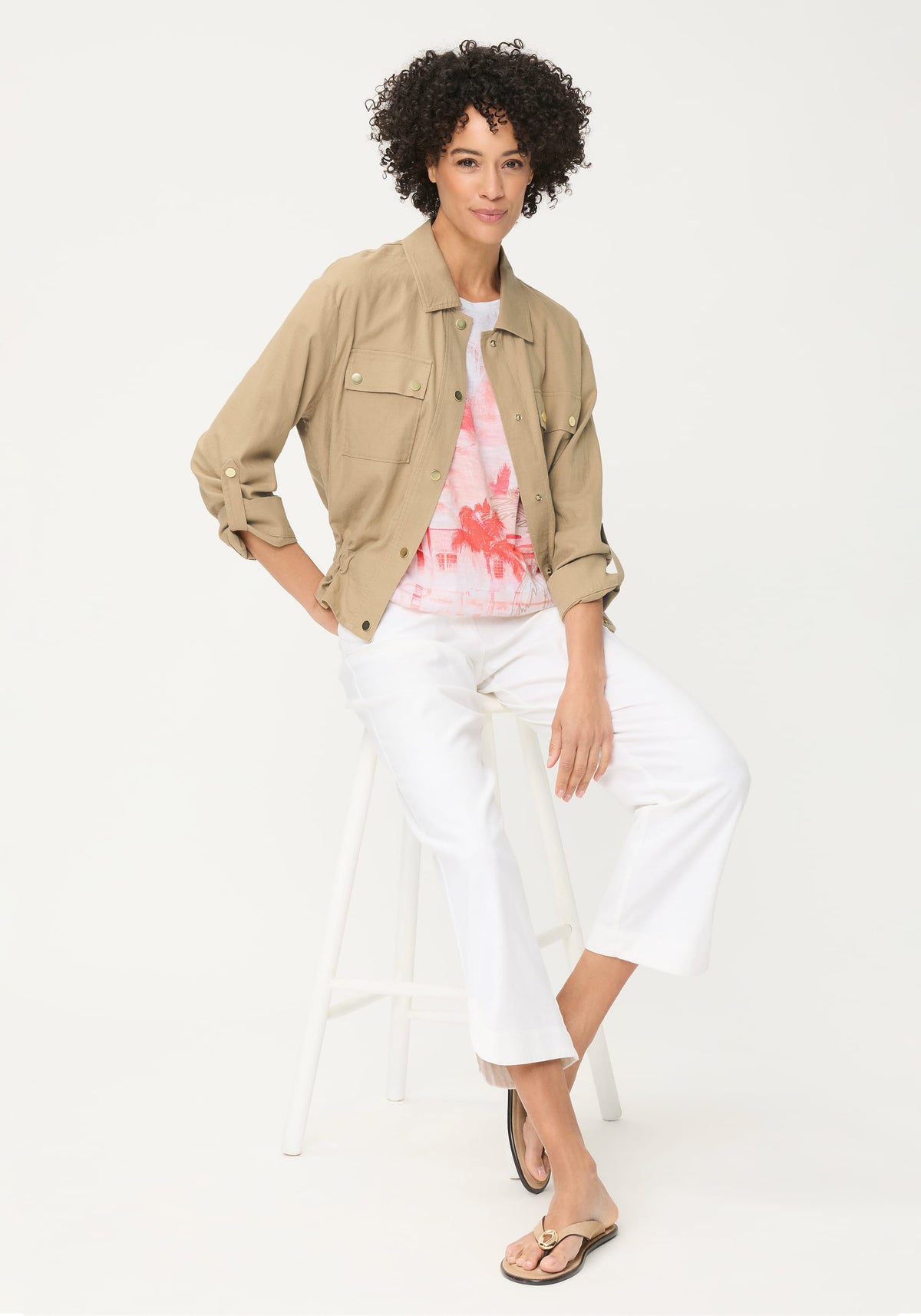 Panneaux Print T-Shirt