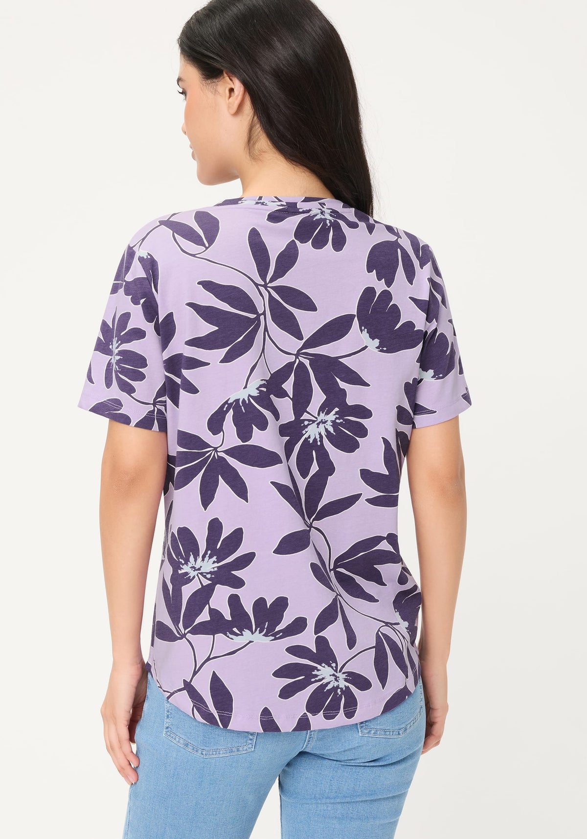 Magnolia Print T-Shirt