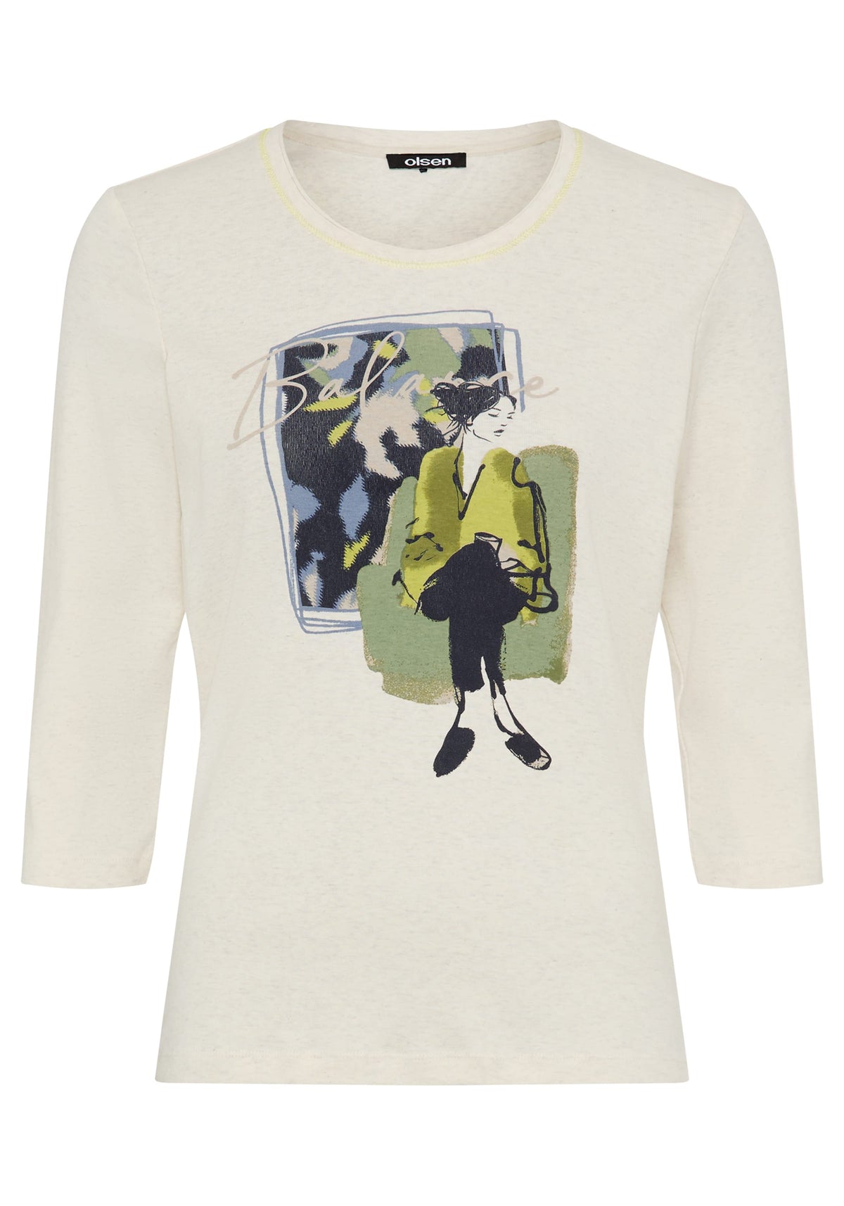 Placement Print T-Shirt