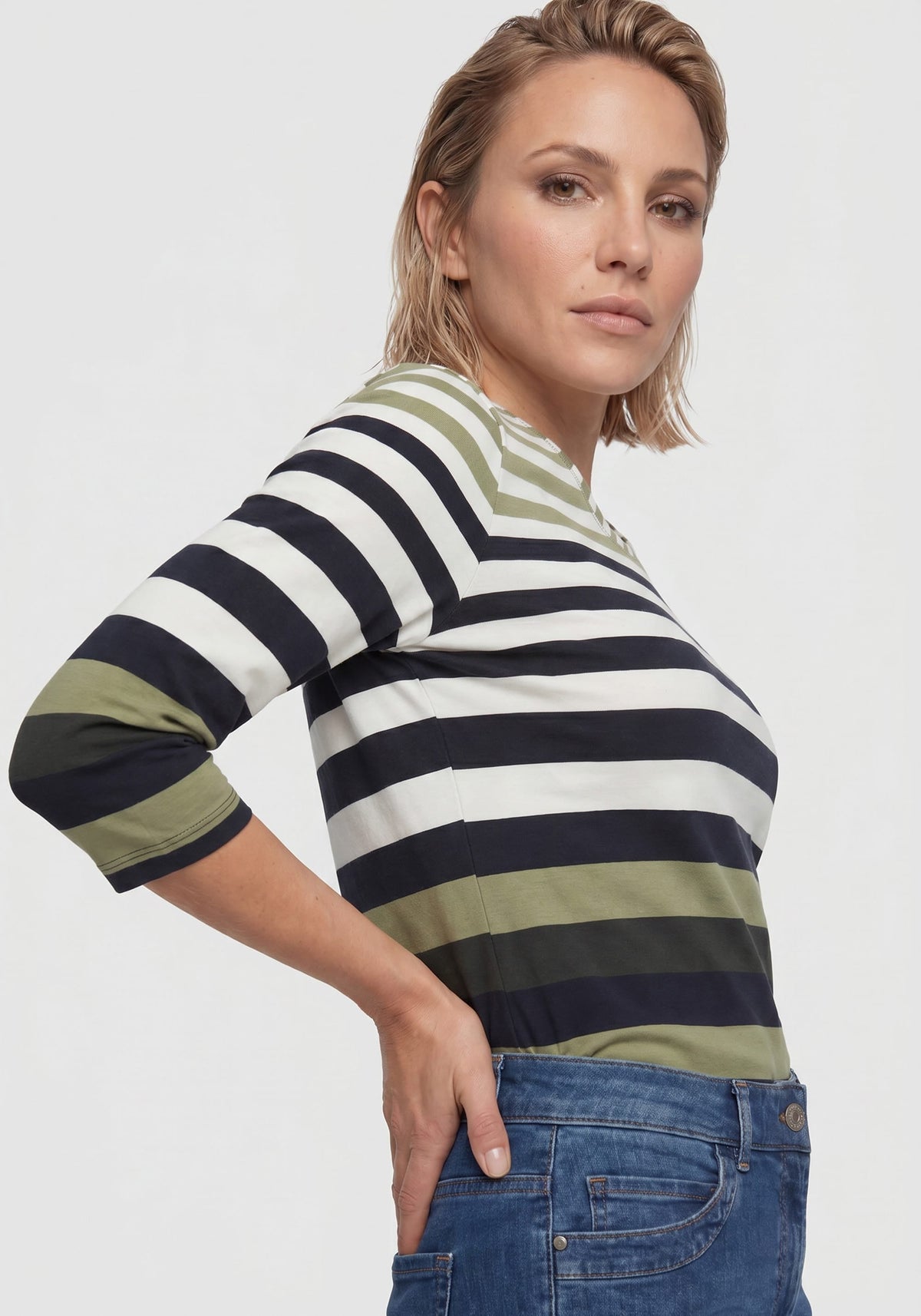 Embellished Stripe T-Shirt
