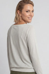 T-shirt en maille pailletée