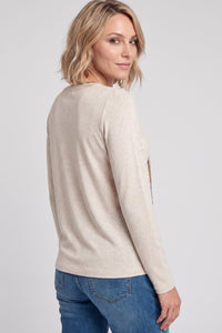 Country Chic Placement Print T-Shirt