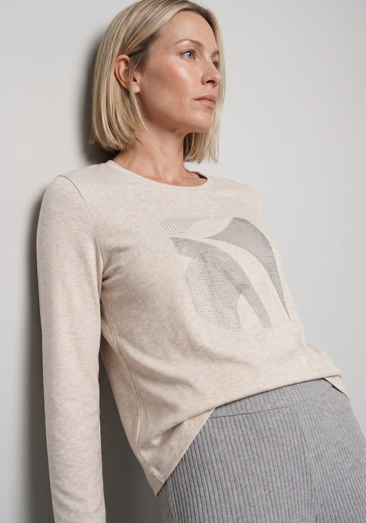 T-Shirt à imprimé placement