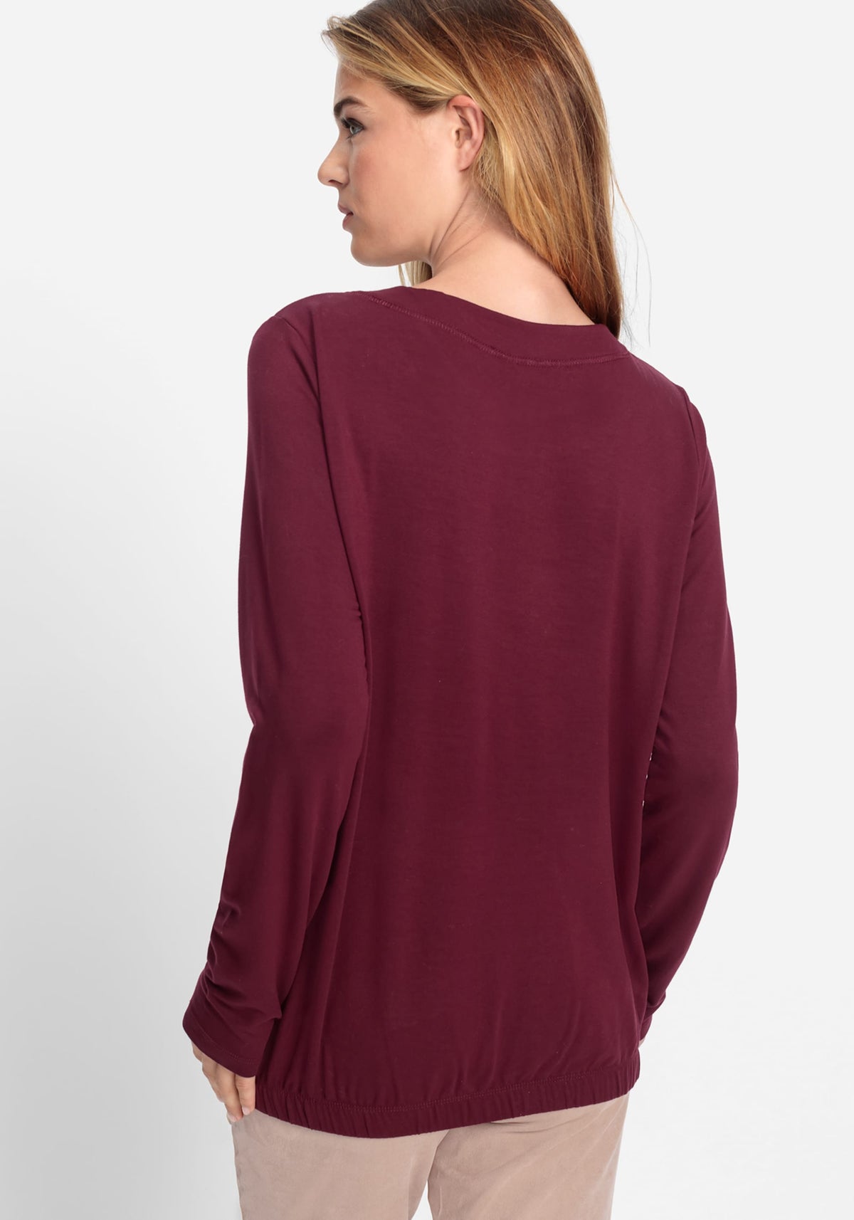 Placement Print Jersey Top