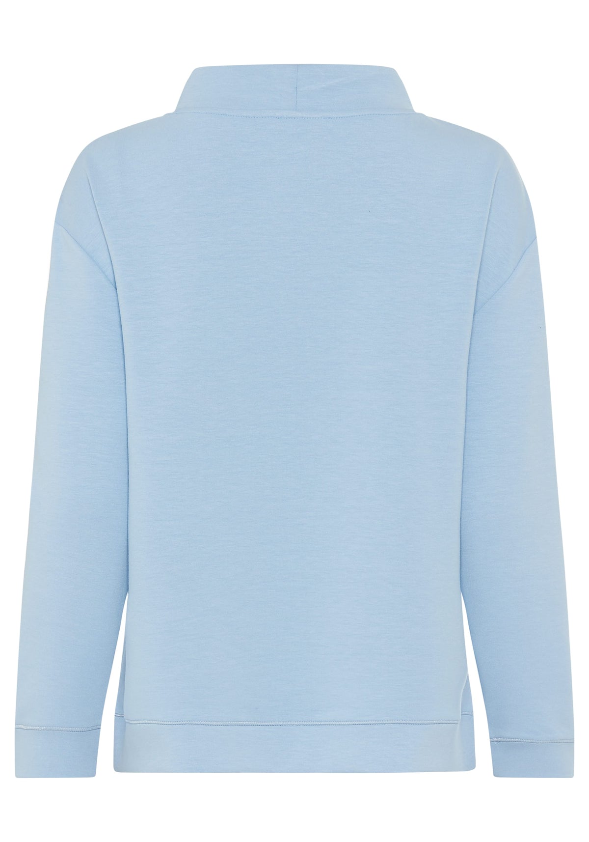 Scuba Jersey Placement Print Top