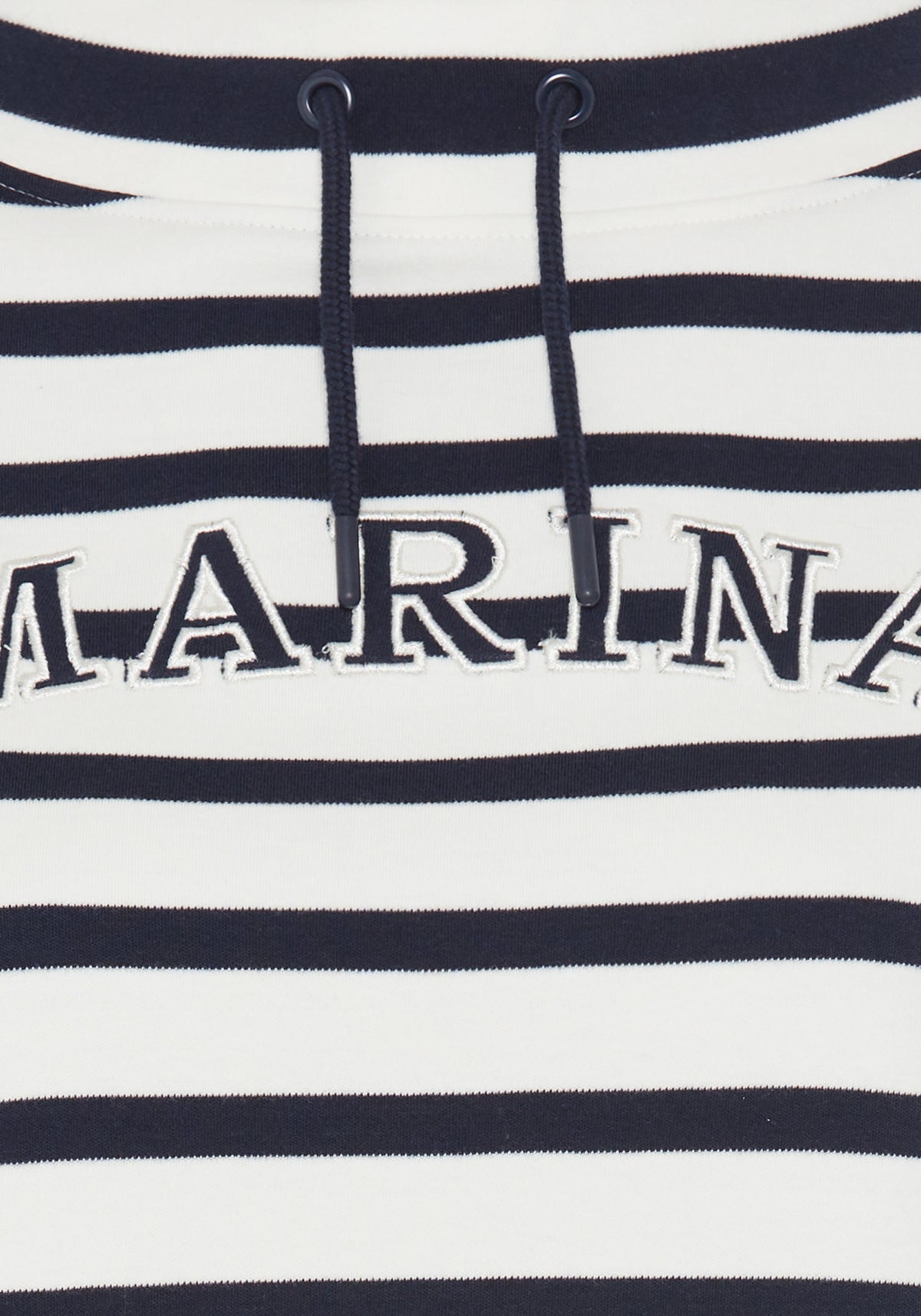 Top en jersey à rayures nautiques