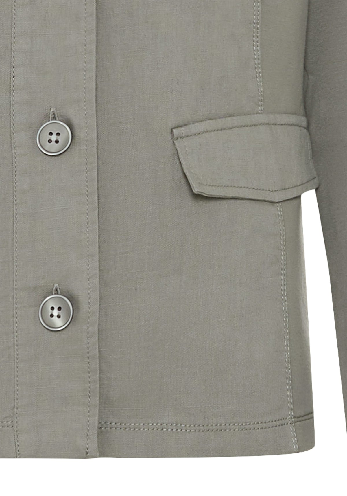 Mixed Media Jersey Jacket