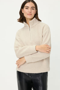 Faux Sherpa Pullover