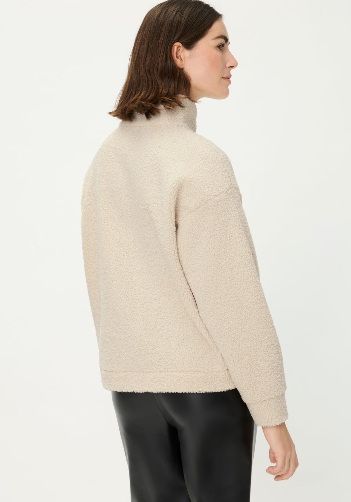 Faux Sherpa Pullover