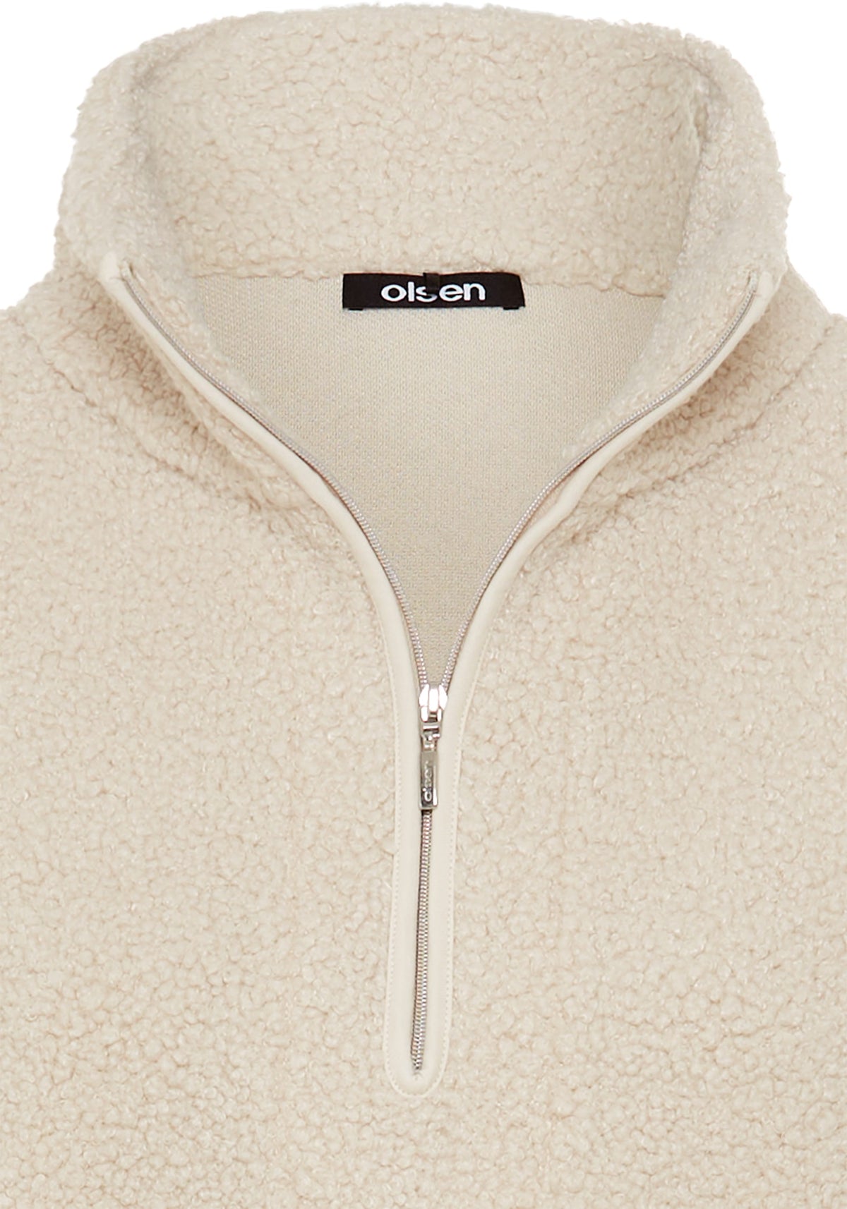 Faux Sherpa Pullover
