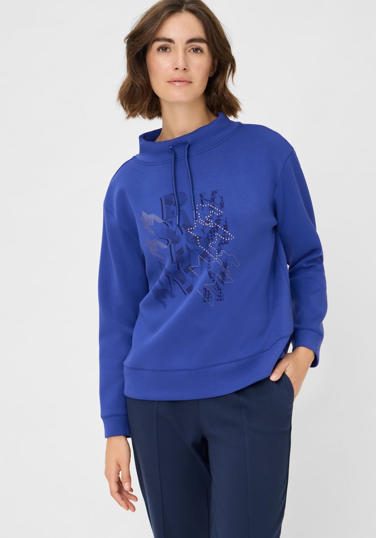 Scuba Jersey Embellished Top