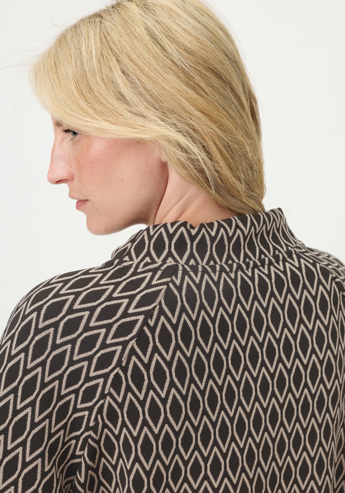 Top en jersey graphique