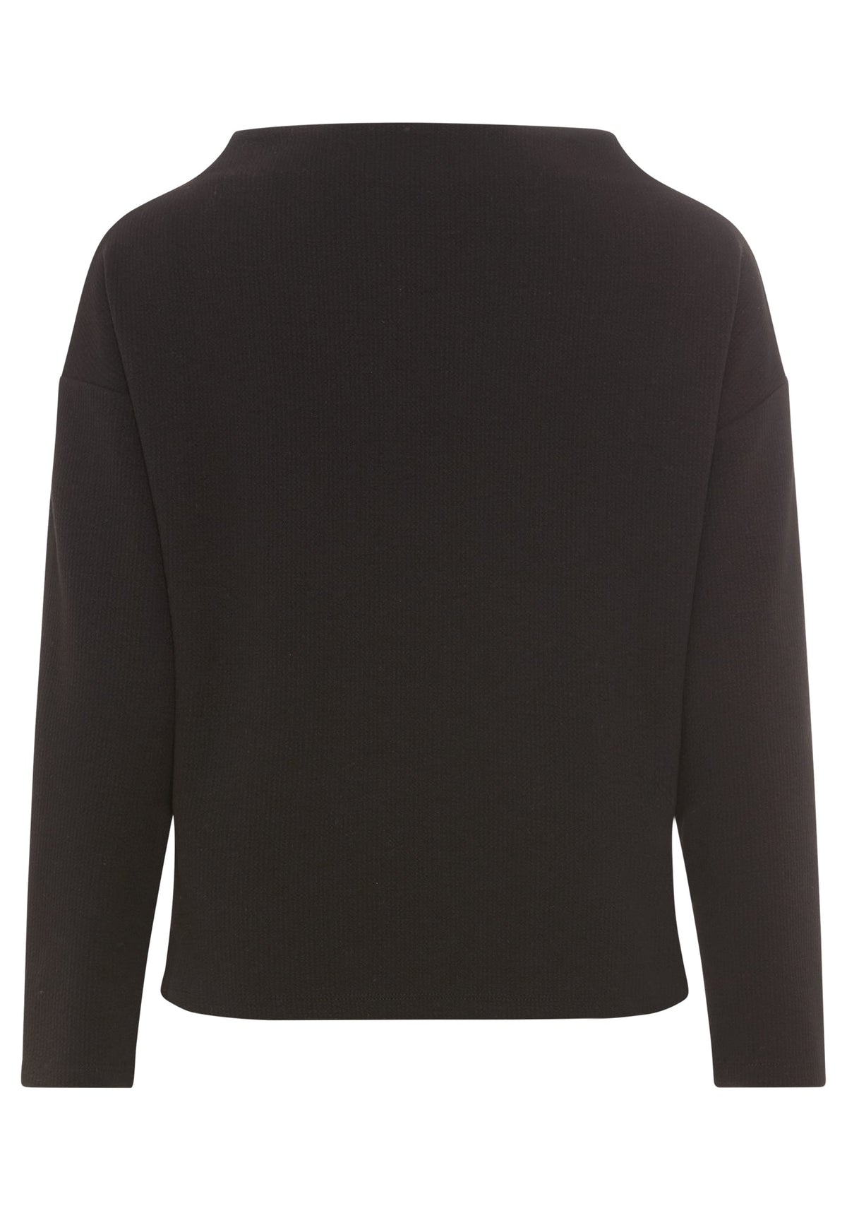 Embellished Funnel Neck Jersey Top