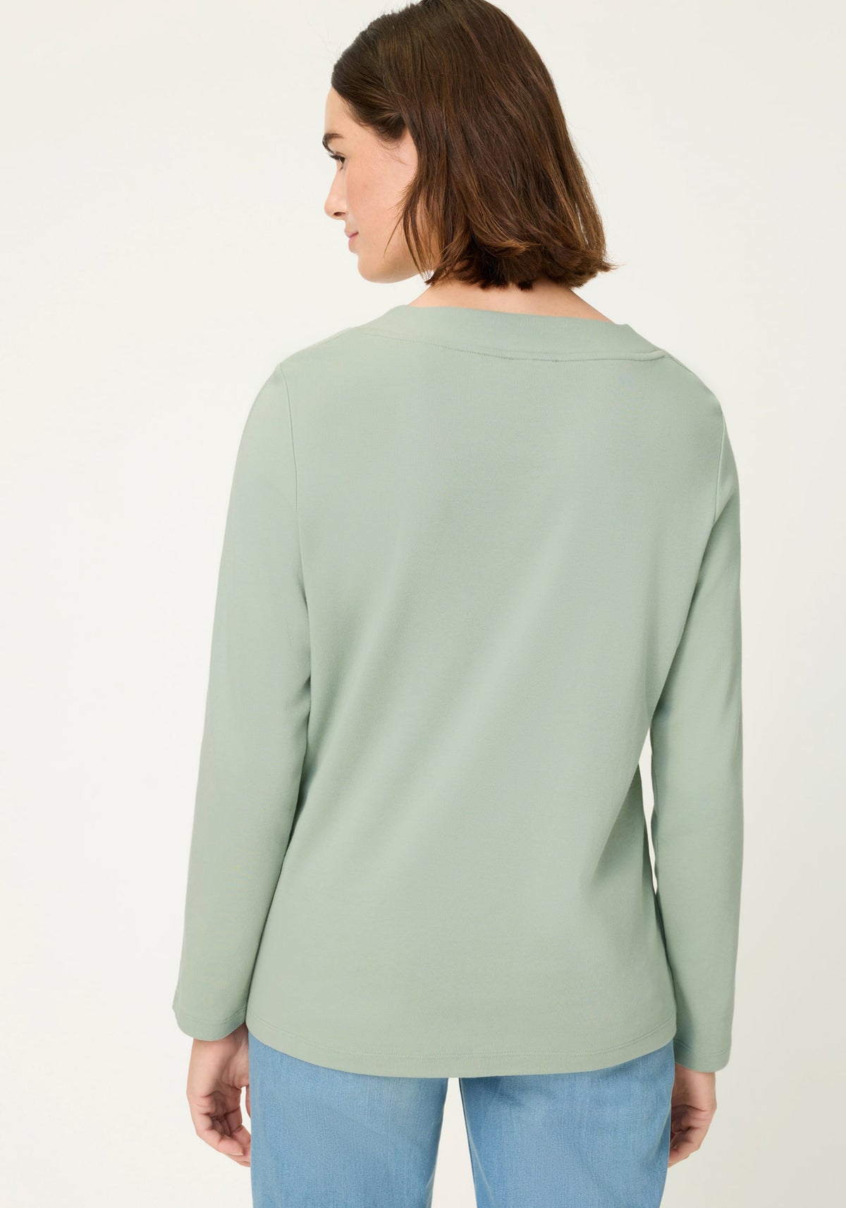 Top en jersey imprimé placement