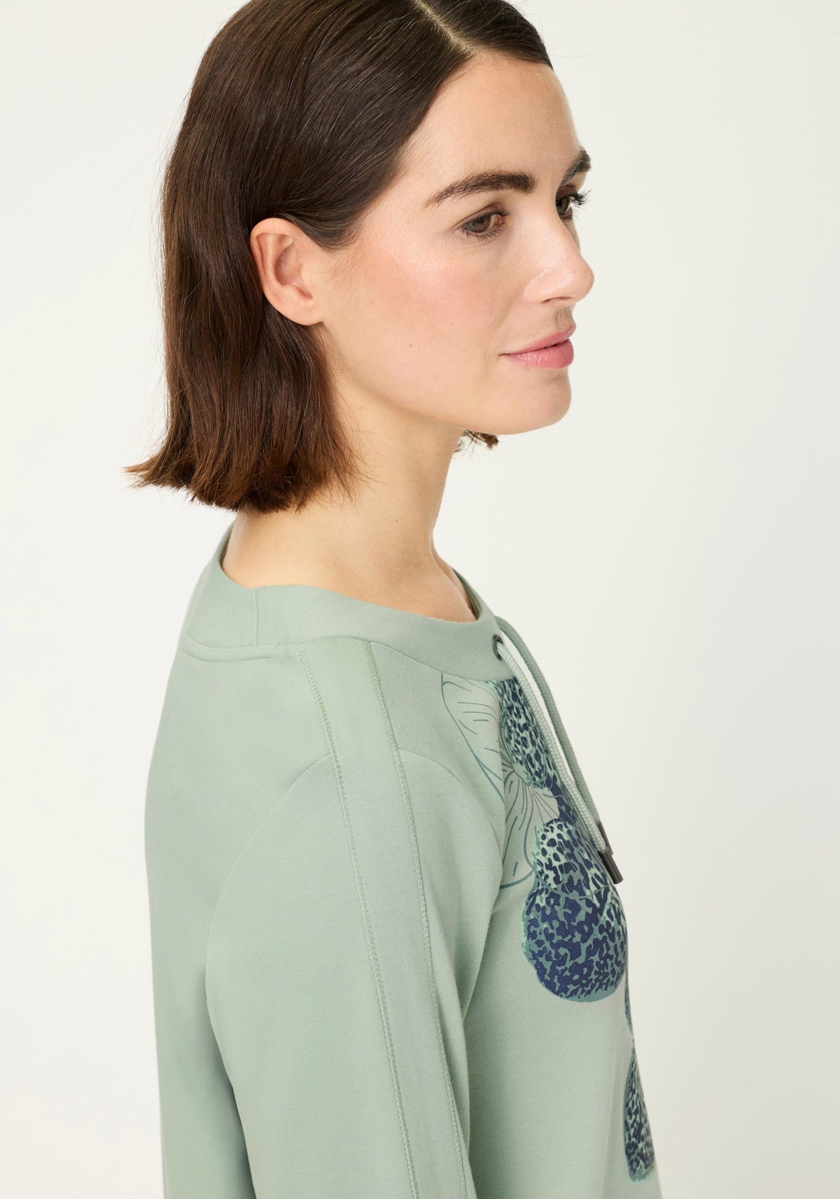 Top en jersey imprimé placement