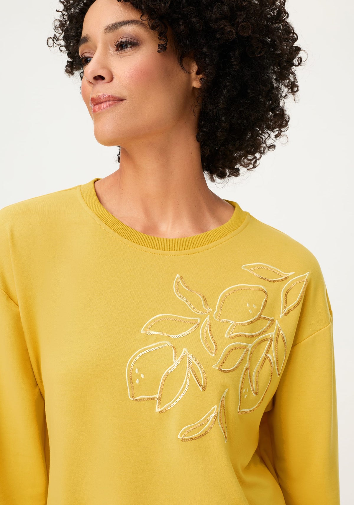 Embellished Jersey Top