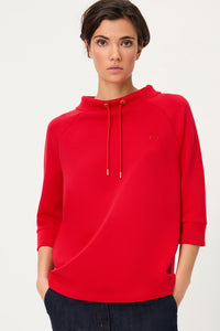 Haut en jersey brodé Chérie