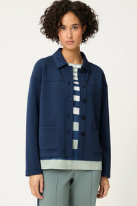 Scuba Knit Jersey Jacket