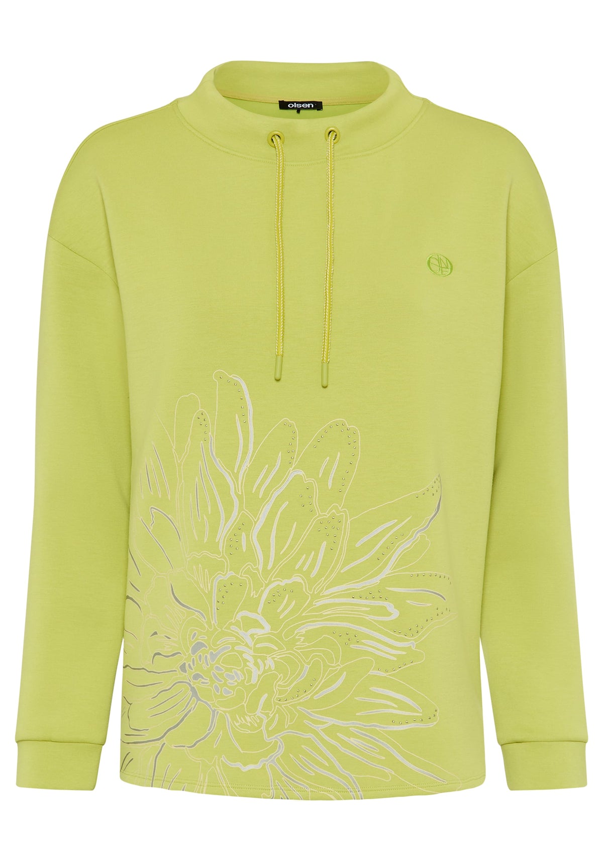 Embellished Scuba Jersey Top