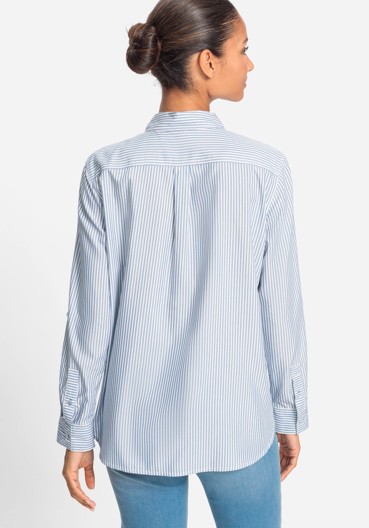 Chemise tailleur rayée