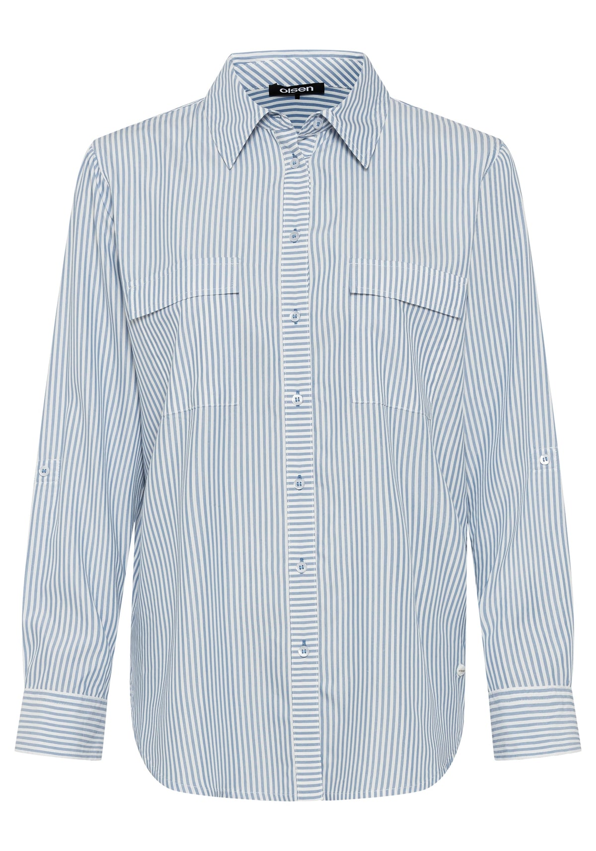 Chemise tailleur rayée