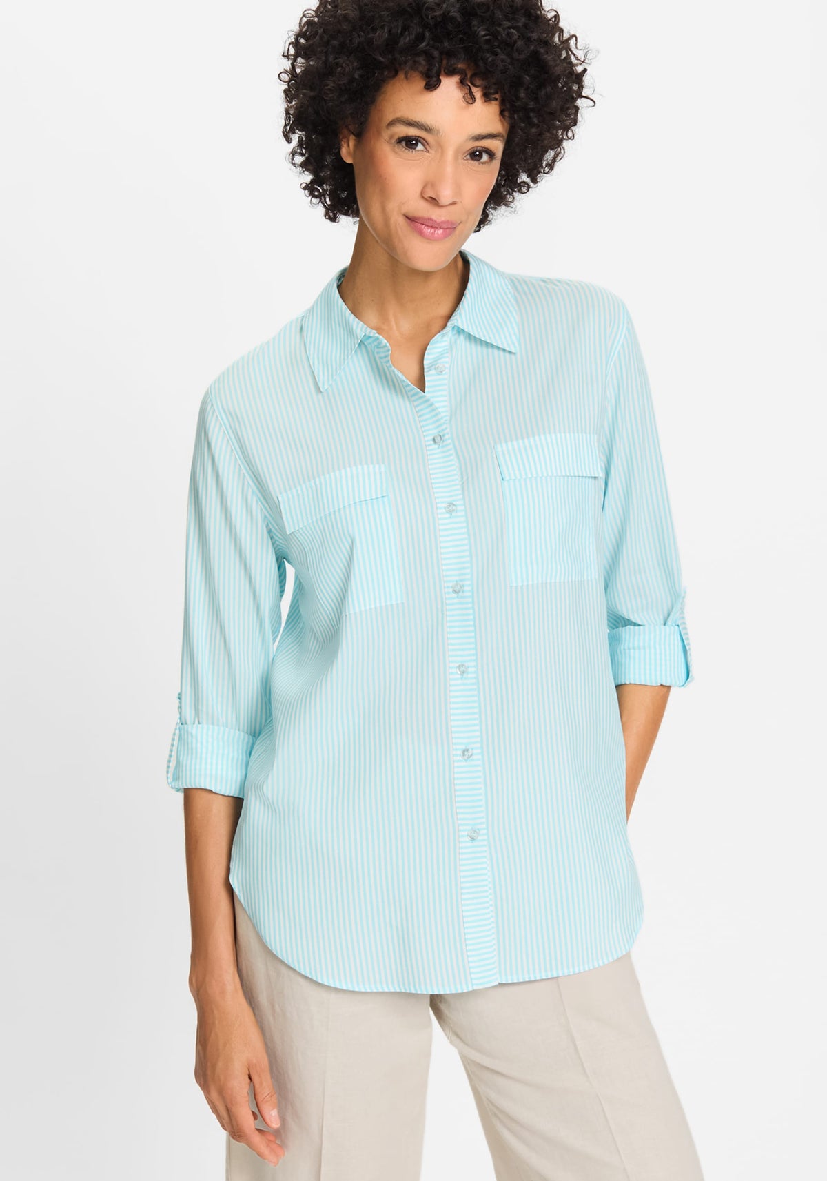 Long Sleeve Stripe Shirt
