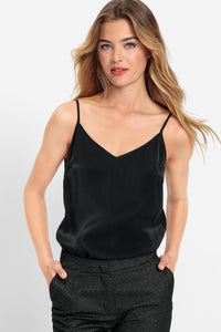 Camisole à effet satiné