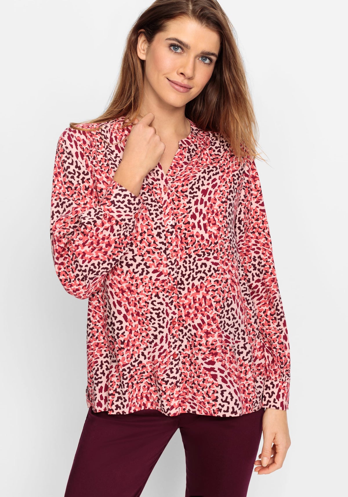 Leopard Print Tunic Shirt