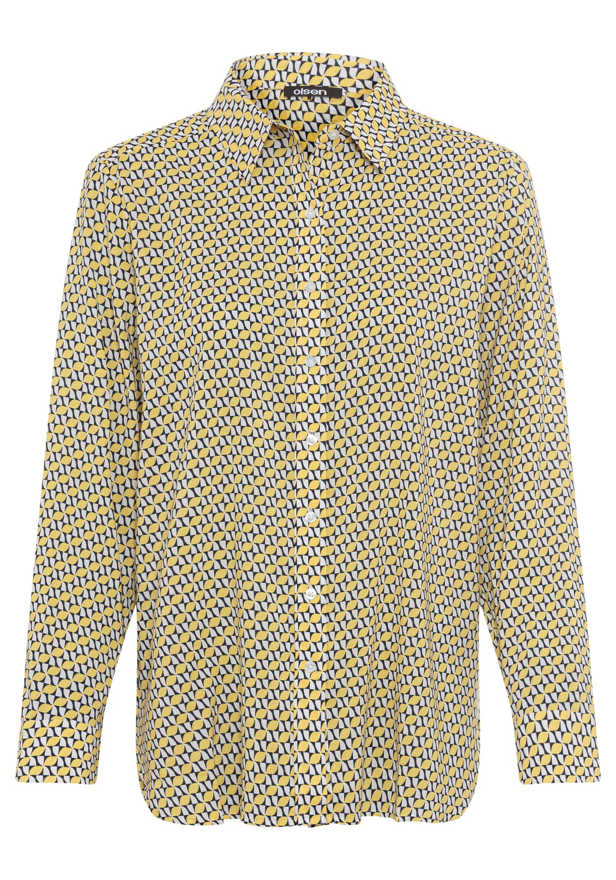 Allover Geo Print Shirt