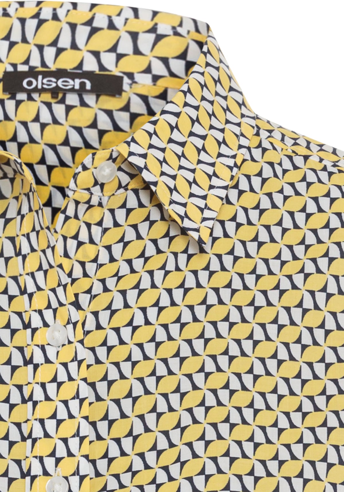 Allover Geo Print Shirt