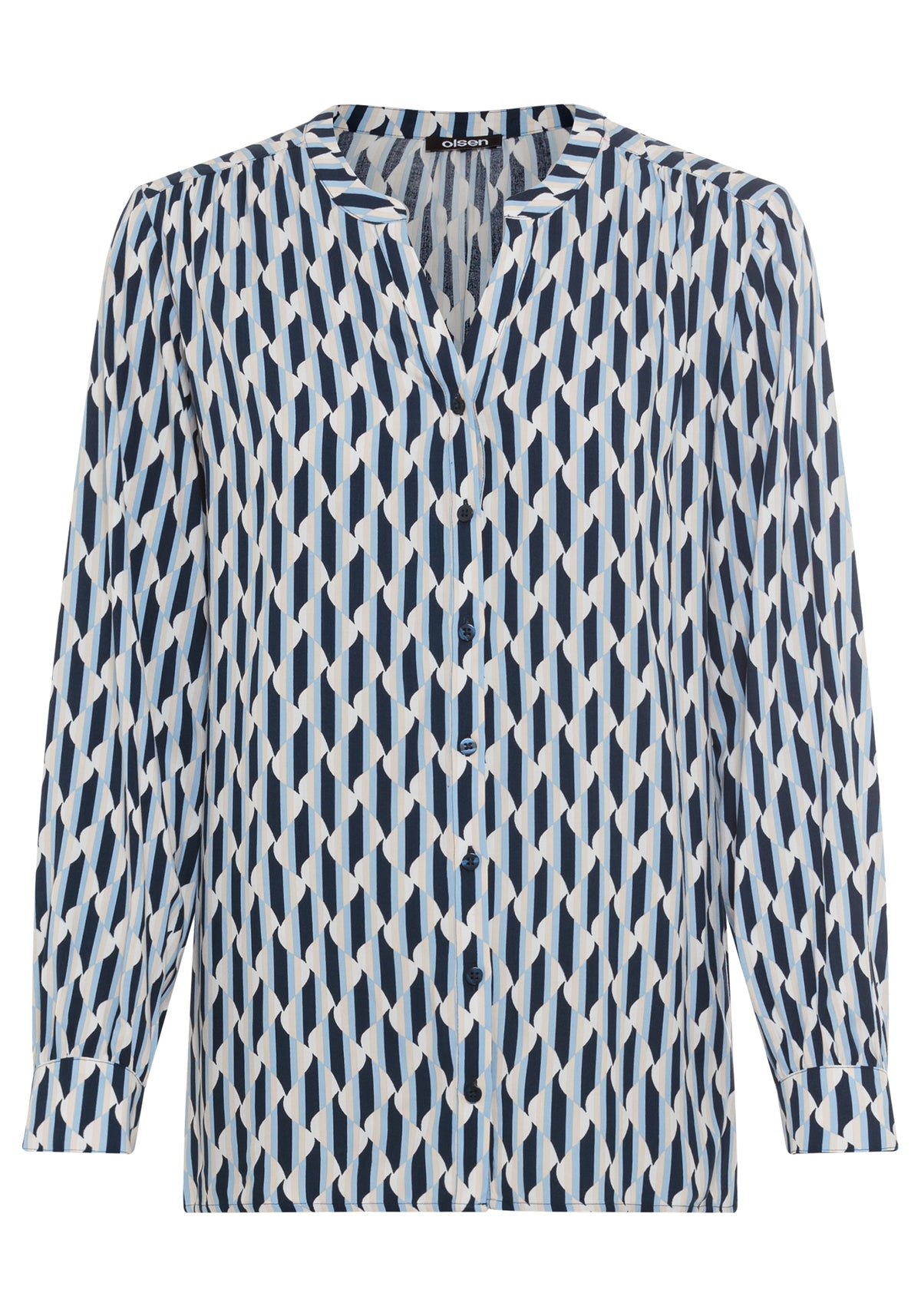 Geo Print Tunic Shirt