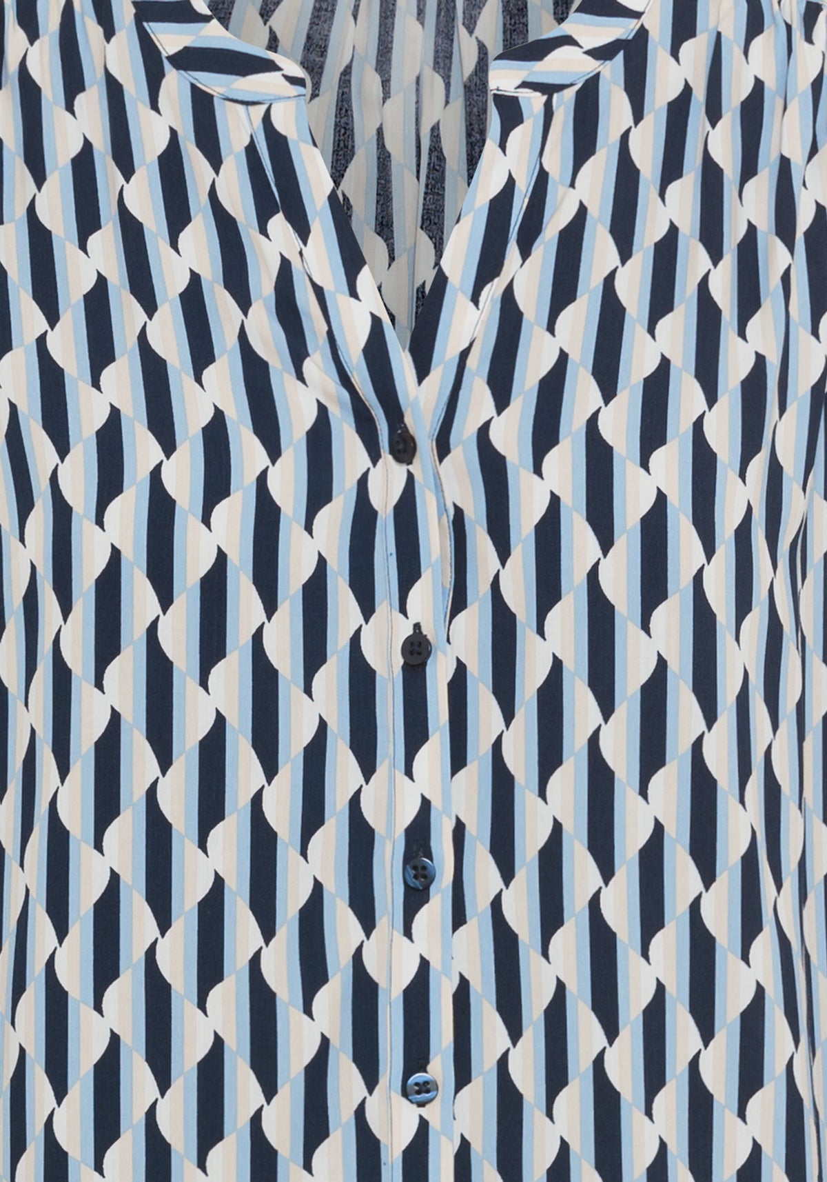 Geo Print Tunic Shirt