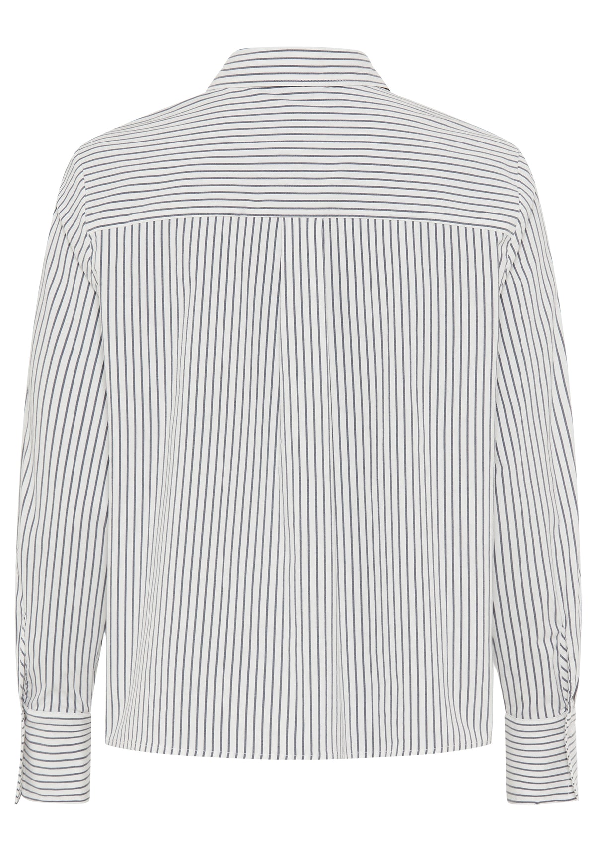 Striped Cropped Shirt