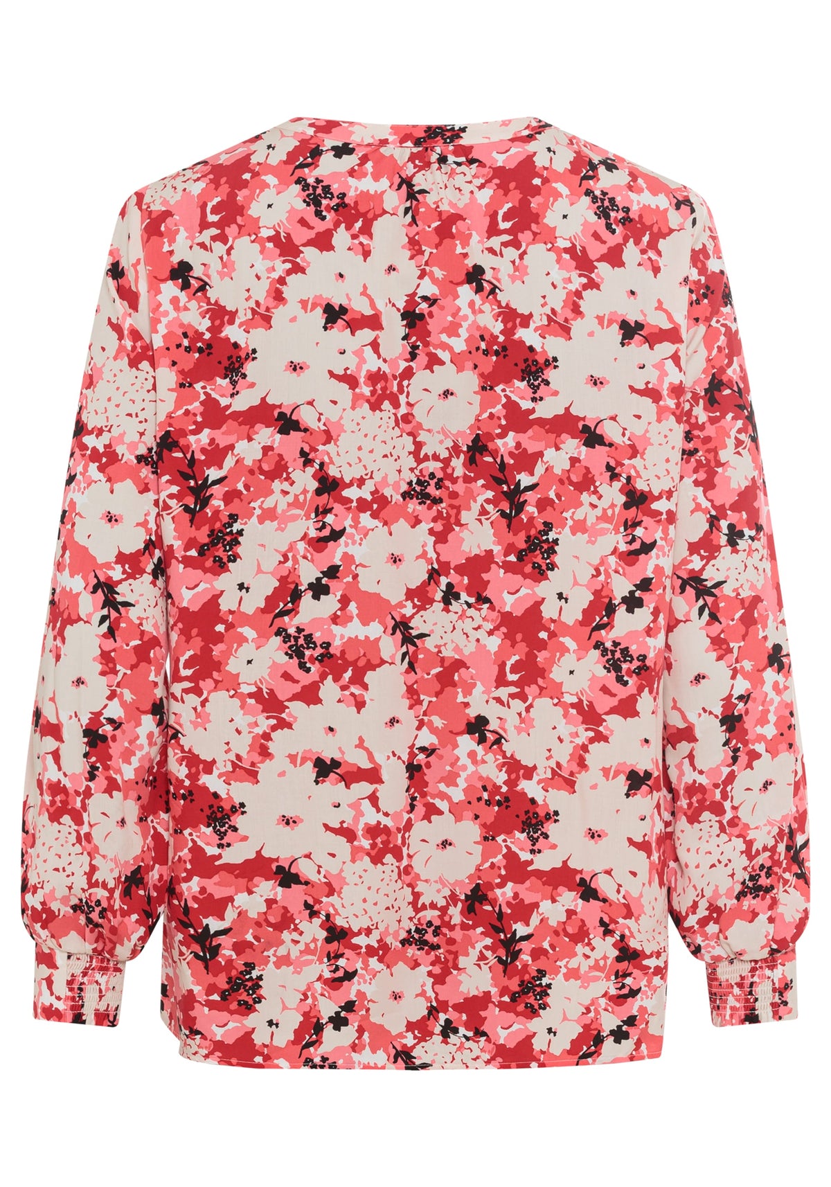 Floral Camo Tunic Blouse