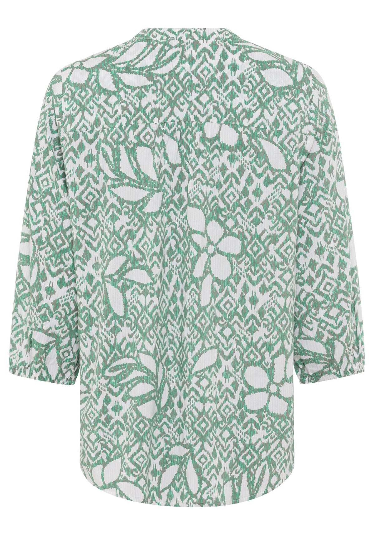 Ikat Print Tunic Shirt