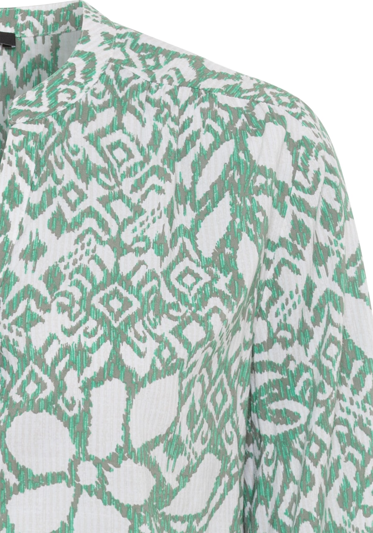 Ikat Print Tunic Shirt
