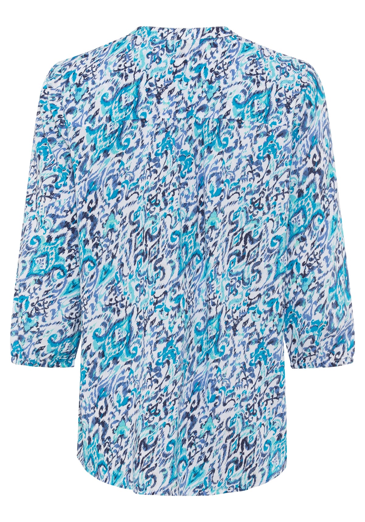 Ikat Print Tunic Shirt