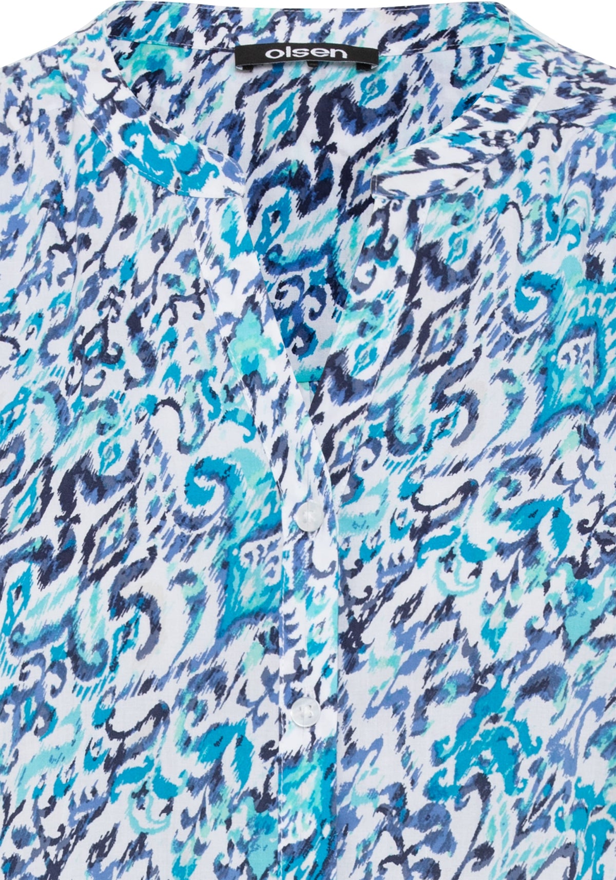 Ikat Print Tunic Shirt