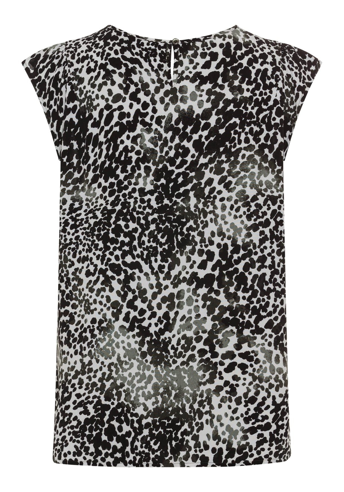 Modern Animal Print Blouse