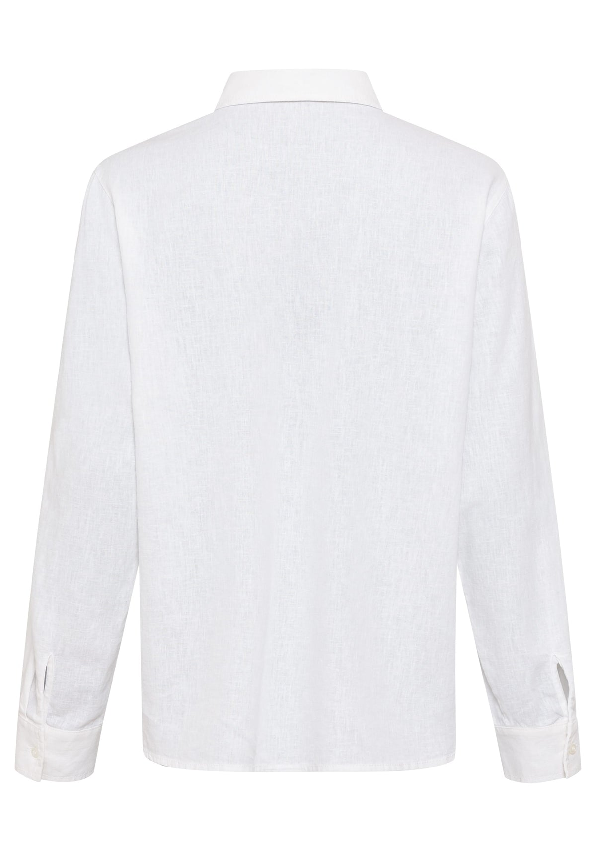 Shirt with Rolled Sleeve Tab Detail